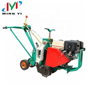 Hand push grass cutter machine for turf removing with sod knife / Hand push artificial turf transplanter /Shovel Lawn Mower