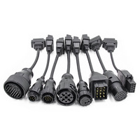 Juego de Cables 8 en 1 para Camiones, Adaptador OBD2 Multidiag TCS 150e CDP, Cable de Herramienta de Diagnóstico Completo