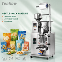 Machine d'emballage automatique industrielle en acier inoxydable pour biscuits, craquelins et snacks, pour petits sachets alimentaires type oreiller