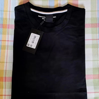 Camiseta de Hombre 2026, Talla Europea, Estilo Retro, Elástica, Suave y Cómoda, Cuello Redondo Clásico, Tejido de Algodón Premium