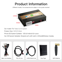 Modell 3 / Y Karten-Upgrade OEM Integriertes Upgrade Drahtloses Apple CarPlay und Android Auto System für Tesla Auto-Integrationskits