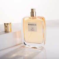 Nouvelle Offre 2026 : Flacon Vaporisateur de Parfum Rectangulaire Transparent pour Homme, en Verre Vide, 50ml et 100ml, avec Bouchon – Vente Chaude Fabricant