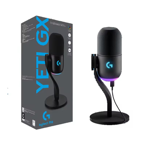 ไมโครโฟนเกมมิ่ง Logitech Blue Yeti GX ระดับมืออาชีพ แบบไดนามิก เชื่อมต่อผ่าน USB-C รับเสียงแบบซูเปอร์คาร์ดิออยด์ พร้อมไฟ RGB สำหรับการสตรีมมิ่ง - Product Image 1