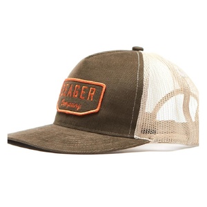 หมวกแก๊ปตาข่ายคอร์ดูรอยปักโลโก้คุณภาพสูง สไตล์คลาสสิก วินเทจ เรโทร ขายส่งจากผู้ผลิต - Product Image 2