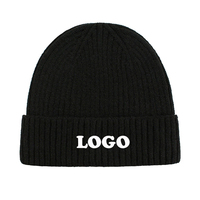 Bonnets d'hiver en tricot doux et chaud de haute qualité avec logo personnalisé de votre entreprise