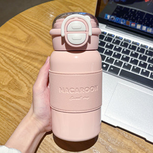 Simple Solid Color Stainless Steel Vacuum Insulated 12-24 Hours <b>Large</b> Capacity Dual Drinking Portable Party <b>Cup</b> - Product Image 4