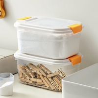 Boîte de rangement pour lessive en poudre avec grande capacité et cuillère hermétique pour ranger les perles de lessive