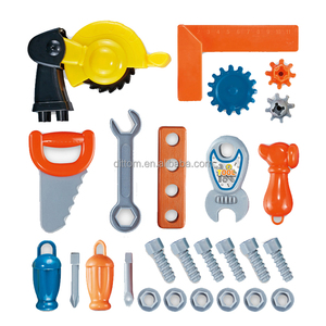Artisan Tool Suitcase Table 3in1 Mini Repair Plastic Screw Tool Luggage Play <strong>Work</strong> <strong>Bench</strong> Set Pretend Play Toy <strong>Kids</strong> - Product Image 6