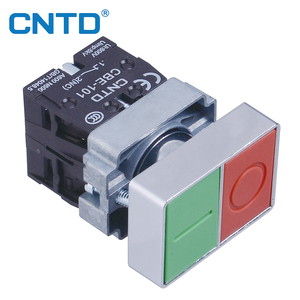 CNTD CXB2-BL8325 IP65 22mm on off đôi nhựa tạm thời đẩy nút chuyển đổi điện bắt đầu Dừng tự đặt lại phẳng - Product Image 1