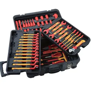 GS/VDE certified tool storage car set 68pcs New Energy Vehicle Maintenance Insulated Tools and Tool Cart