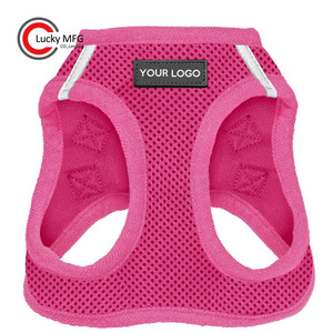 Imbracatura <span class=keywords><strong>per</strong></span> cani Step-in maglia riflettente senza trazione <span class=keywords><strong>per</strong></span> tutte le stagioni con fibbia doppio anello D <span class=keywords><strong>per</strong></span> piccoli animali da compagnia che camminano in città - Product Image 1