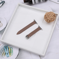 Guangzhou Fabricant Bracelet en cuir véritable pour montre Cartier Femmes 14mm Bracelets de montre Bracelets en cuir de Cowboy à dégagement rapide