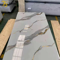 Panneau mural en PVC marbré, fabricant, UV 1220*2440*3mm, écologique, pour usage en appartement