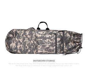 Sac à dos portable Oxford pour planche à roulettes, sac de rangement double pour planche de surf, vente en gros, nouveauté - Product Image 3