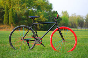 Harga Pabrik Sepeda Balap Warna-warni Gaya Baru Sepeda <span class=keywords><strong>Fixie</strong></span> Gear Tunggal Rangka Baja Velg Aluminium Alloy OEM - Product Image 6