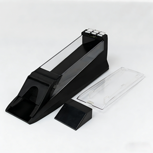 Distributeur de cartes électronique en acrylique pour 8 jeux de cartes de <span class=keywords><strong>casino</strong></span> (<span class=keywords><strong>poker</strong></span>, Baccarat) – Boîte de distribution pour table de jeu - Product Image 1