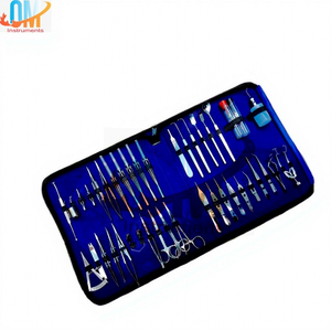 ชุดเครื่องมือผ่าตัดจุลศัลยกรรมตาแบบแมนนวลคุณภาพสูงเยี่ยมสำหรับการผ่าตัดกระจกตาและจอประสาทตา สำหรับใช้ในโรงพยาบาล - Product Image 1