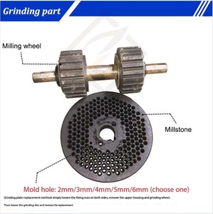 Acquisto macchina Pellet Pellet Mill Pellet Pellet Pellet Pellet piastra di macinazione vari <span class=keywords><strong>dischi</strong></span> di macinazione dimensioni del foro disponibili - Product Image 6