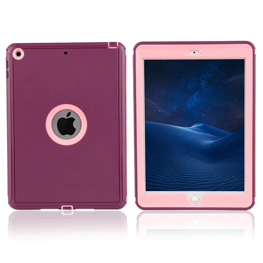Heavy Duty Shockproof Rugged case for iPad 9th 2021 8th 7th Generation 10.2'' Hybrid Full Body Defender Protective Case cover