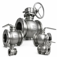 Válvula de Bola con Brida de Acero Inoxidable de 2 Piezas, ANSI 150, Resistente al Fuego, Alta Presión, Certificación CE, para Sistemas de Aceite, Gas y Agua, Directo de Fábrica