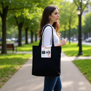 Borsa tote Iln 42x34 cm con cerniera per donna - Product Image 3