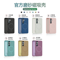 Coque de Téléphone Magnétique Souple en TPU Mat Best-Seller pour Samsung S25/S24/S23 Ultra A16 A26 A36, Matériau PC, Prix Usine