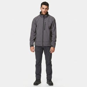 Softshell <b>Jackets</b> <b>Men</b> Customized Waterproof Zipper Pockets <b>Long</b> Sleeves Durable High Quality Lightweight Workwear <b>Jackets</b> - Product Image 1