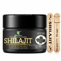 Résine de Shilajit Pure et Naturelle : Puissants Compléments Énergétiques, Détoxifiants Sains, Propriétés Anti-Âge, Complexe de Vitamines et Minéraux