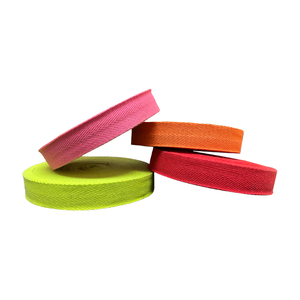 منسوجات منزلية عالية الجودة مخصصة 25 شريط ربط ناعم من القطن الطبيعي حزام متعرج - Product Image 1