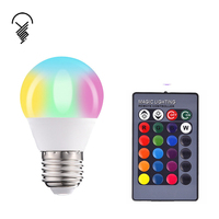 Télécommande Smart Color A50 3w RGB + W AC85-265V LED Couleur Ampoule E27 B22