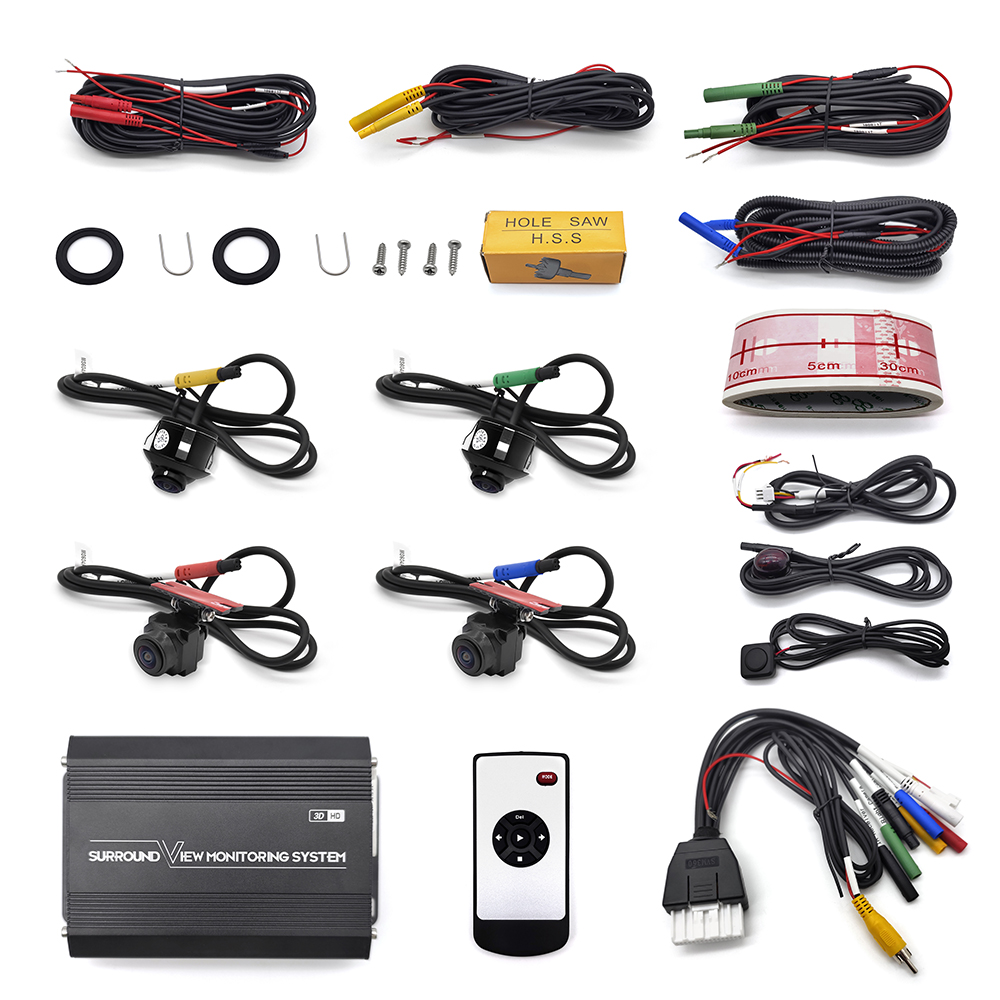 SZDALOS HD 3D 360 Surround View System for RVs | Full HD 1080P G