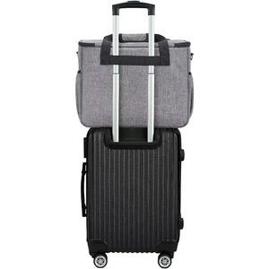 Sac de transport pour mixeur compatible avec les mixeurs MackieAudio, avec plusieurs poches pour micros, câbles et autres équipements - Product Image 2