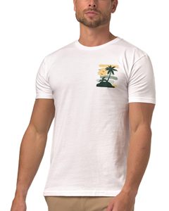 Camisetas gráficas de espacio para hombre de alta elasticidad Trippy psicodélico de manga corta uso diario en el gimnasio con serigrafía - Product Image 3