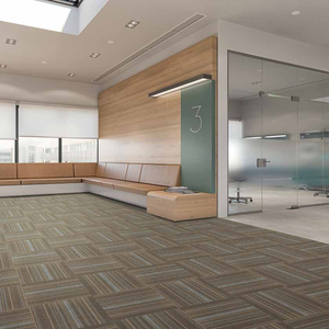 Oferta Especial: Losetas de Alfombra Modernas de Polipropileno con Bucle, Tipo Rompecabezas, para Oficinas Comerciales, Aeropuertos, Dormitorios y Hogares, Antideslizantes y Ecológicas - Product Image 3