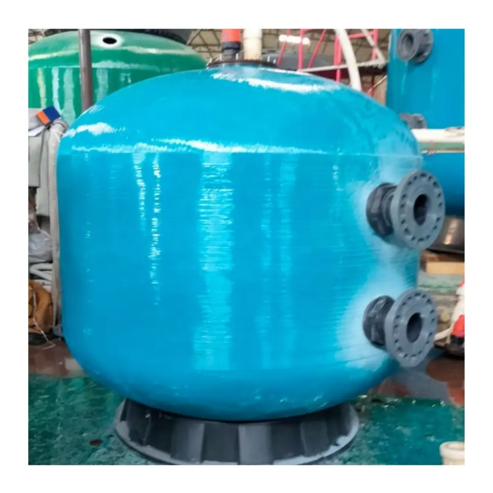 Çin fabrika yeşil 2000Mm su arıtma havuzu kum filtresi plastik yüzme havuzu kum için
