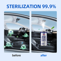 Spray désodorisant pour toute la voiture, éliminateur d'odeurs, élimine les odeurs fortes du véhicule, parfum pour voiture