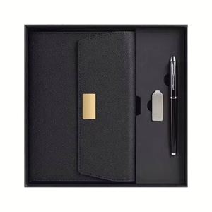 New Premium Promotional Business Gift <b>Set</b> 3 in 1 <b>Notebook</b> Pen USB Flash Print Logo Brand Gift <b>Set</b> for Promotional Business Gifts - Product Image 3