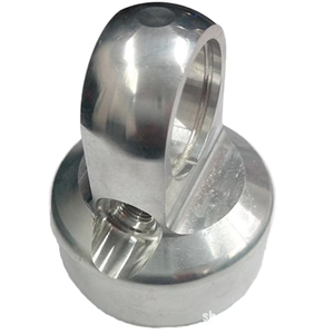 Bloc de support en aluminium usiné OEM avec douille en laiton intégrée, fabricant chinois, composant de montage de machine sur mesure - Product Image 4