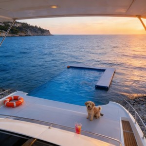 Isola Galleggiante Gonfiabile Stabile e Antiscivolo per Servizi Pubblici in <span class=keywords><strong>Marina</strong></span> - Product Image 4