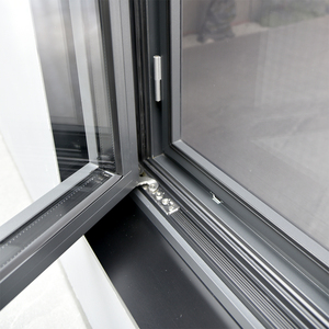 Ventana Abatible Moderna de Aluminio con Rotura de Puente Térmico, Triple Acristalamiento, Persianas Integradas y Mosquitera para <span class=keywords><strong>Hotel</strong></span> - Product Image 6