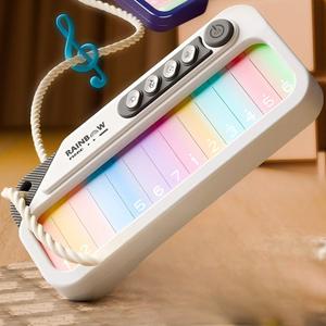 Children Touchscreen <b>Electronic</b> <b>Keyboard</b> Manufacturer, Optional White Dark Blue Shell Mini Music <b>Keyboard</b> Educational Toy - Product Image 3