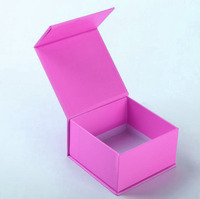 Boîte d'emballage magnétique rigide en papier carton recyclable de taille définie par l'utilisateur boîte cadeau magnétique pliable de luxe avec couvercle magnétique