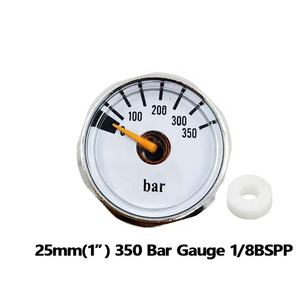 <span class=keywords><strong>Co2</strong></span> silindir regülatörü için 350Bar 1/8 BSPP Paintball Pcp hava <span class=keywords><strong>Mini</strong></span> basınç göstergesi - Product Image 2