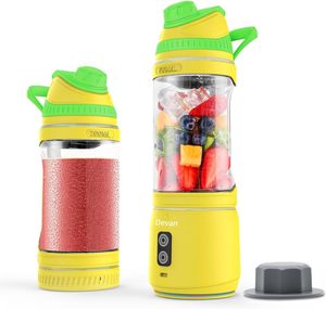Mixeur Portable de Voyage sans BPA 24OZ à Rotation Bidirectionnelle pour Écraser Facilement la Glace, Mini Bouteille Mixeur Sportive pour l'Extérieur - Product Image 1