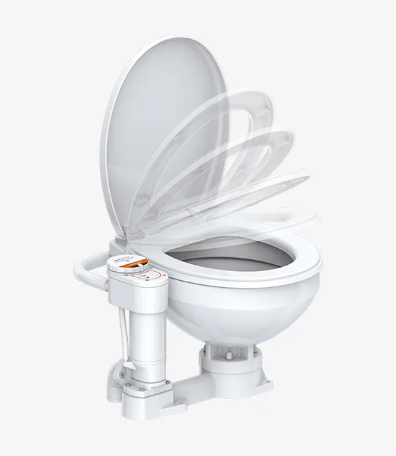 HYDJET 12v 24v Electric Marine toilet Conversion Regular Toilet for marine or RV