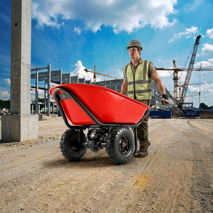 TAYO Vente d'usine Chariot à benne basculante électrique Capacité de charge 260 kg Poignée métal-plastique Batterie lithium 40V Autonomie 40 km - Product Image 1