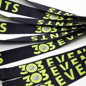 Custom Corporate Event Lanyard for Brand Promotion Roadshows Team Logo Polyester Lanyard Workshop Participants Guest Pass Holder - Product Image 3