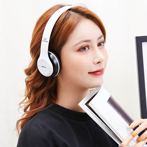 หูฟัง <span class=keywords><strong>P47</strong></span>ไร้สายแบบครอบหูและหูฟังแบบสวมศีรษะ BT V5.5เสียงรบกวนสำหรับเล่นเกมแบบไร้สายอย่างแท้จริงตัดเสียงรบกวนสำหรับเล่นเกมหูฟังสำหรับเล่นกีฬา - Product Image 1