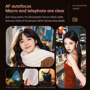 Appareil photo numérique rétro, caméra de voyage pour selfies, 50 mégapixels, zoom HD, photographie, écran 3 pouces, appareil photo numérique d'entrée de gamme pour enfants, appareil photo numérique pour le campus - Product Image 4
