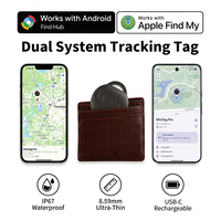 IOS dan Android untuk Orang Tua Temukan Google Find My Global Positioning MiniTag Pro untuk Koper Perjalanan Pelacak NFC Peringkat IP67